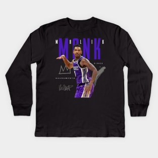 Malik Monk Kids Long Sleeve T-Shirt